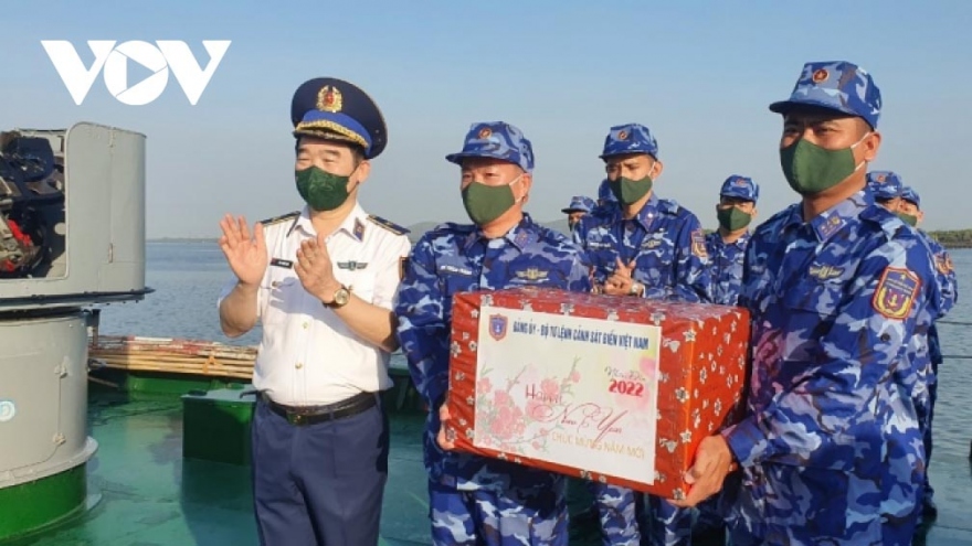 Special Tet celebrations for coast guard force